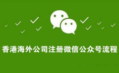香港海外公司注册微信公众号流程